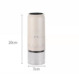 New 1500mAh Electric Externally Adjustable Type-C Charging Burr Grinder Bean Grinding hine Coffee Maker