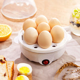 Multifunctional Electric Cooker - Double-Layer Boiler for Quick Breakfasts