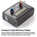 5W usDX SDR QRP QCX-SSB to SSB 3-Band All Mode High Frequency Transceiver with Handheld Microphone