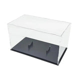 Football Dustproof Oval Ball Holder Acrylic Display Case for Souvenir Art Craft Collectibles Figures Volleyball