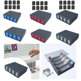 Sleek Card Collection Box for 2400+ Cards - Stylish Storage Solution