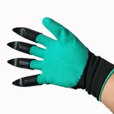 Garden With Claws 4/8 ABS Plastic Work Safety Rubber Waterproof Durable Digging Planting Genie Outdoor Gardening Gloves