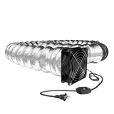 Electric Adjustable Speed Soldering Absorber Fume Extractor Filter Ventilation Fan Low Noise