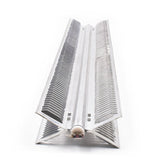 X-Shaped Aluminum Fin Radiator 650mm Air Conditioner Curtain hine Tube Dry-Fired Baseboard Heater Heating Element