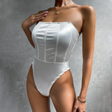Women's Tight Bottoming Shirt Slim Fit Jumpsuit