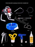 450 Professional Spray Gun High Pressure Airless Latex Paint Spraying hine 2.3L/min