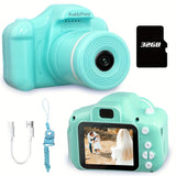Upgrade And Portable Toddler Digital Kids Camera Long Lens HD Digital Video Camera