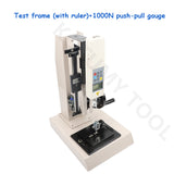 500N 1000N Push Pull Tester Measuring hine Dynamometer Stand Spiral Frame Gauge Test Bench Force Testing Equipment