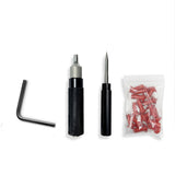 Car Kit Quick Vacuum Tyres Puncture Mushroom Plug Probe Nozzle for Motorcycle Bike Tire Repair