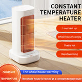 Hot Air Blower 1300W Electric Heating Fans PTC Heaters Portable Smart Fan Heater Bathroom Home