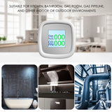 WIFICombustible Alarm Digital Combustible Detection Instrument Gas Leak Tester Intelligent Air Quality Detector