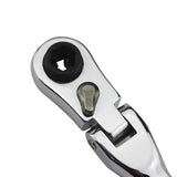 Mini 1/4 Inch 72-Tooth Double Headed Ratchet Wrench Hand Tools Repair Tool Screwdriver Bit for Tight Spaces