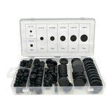 170PCS Rubber Grommet Assortment Firewall Hole Electrical Wire Grommet Gasket Kit For Wire Plug And Cable Protect Bush 7 Size
