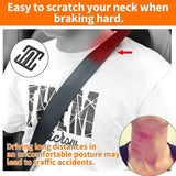 Car Adjuster Seat Belt Buckle Universal Shoulder Neck Strap Positioner Improve Driving Comfort For