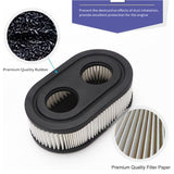 593260 798452 Lawn Mower Air Filter Replacement for Briggs Stratton 4247 5432 5432K 09P000 550E 550EX Series Engines