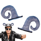 Safety Hat Headpiece Motorcycle Small Devil Horns Stylish Modification Accessories Multi-Purpose Bicycles