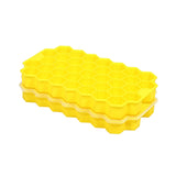 Trays,2 Pack Silicone Ice Square Molds With Lids,74-Ice Trays,For Whiskey,tail,Chilled Drinks