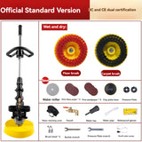 Portable Concrete Ground Brushing Carpet Cement Floor Polishing hine Marble Tile Terrazzo Cleaner