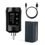 Wireless Power Supply RCA Interface 2000mAh Lithium Battery Quick Charge For Tattoo hine