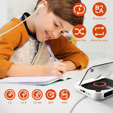 Car mounted A-B repeve CD music player Bluetooth compatible LCD screen USB AUX playback memory function suitable f