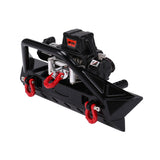 Front Bumper With LED Light & Winch For Axial SCX10 II III Traxxas TRX-4 TRX4 1/10 RC Crawler Car Upgrade Parts