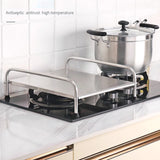 1PC Stainless Steel Kitchen Household Induction Cooker Bracket Gas Burner Stove Protective Cover Shelf Stand Storage Holder