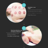 Electric Heating Fat Burner Cupping Slimming Massager Meridian Dredge Scraping GUA SHA