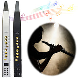Digital Rechargeable Mini Saxophone - Electronic Wind Instrument with Removable Mouthpiece and Electric Blowpipe (Suona Style)