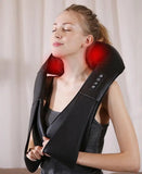 Electrical Massage Shiatsu Back Shoulder Body Neck Multifunctional Shawl Infrared Heated Kneading Car/Home Massager