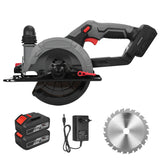 6 Inch Electric 21V 6800RPM Brushless Motor Compact Circular Tile with 24T Saw Blades for Wood Soft Metal