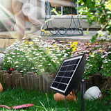 Automatic Drip Kit - Anti-siphon Solar Powered Irrigation System for Garden Balcony, 1-600s Timer, Easy DIY