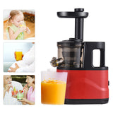 Portable Slow Masticating Juicer - Cold Press Extractor with Two Speed Modes, Juice Maker