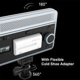 VILTROX 15C RGB Fill Photography LED Video On-camera Light Panel 15W 2800K-6800K APP Remote Control Cold Shoe