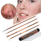Needle Set Of Stainless Steel Beauty Tools In Addition To Blackheads Fat Particles And Acne Home Use 4 Pcs