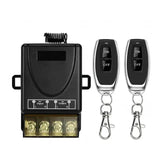 Wireless Remote Control Switch&Receiver Kit No Wiring 220V Wide Voltage Single Circuit 433MHZ Long-Distance RemoteControl Switch