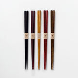 Solid Wood Chopsticks Set Home Handmade Pointed Non-slip