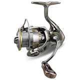 Ultra Light Metal Spool Wheel 5.2/1 Gear Ratio All Purpose Fishing Spinning Reel for Perch Bass and Pike