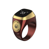 Smart Tasbih Tally Counter for Muslims Zikr Ring Digital Tasbeeh 5 Prayer Time Vibration Reminder Waterproof 2024 Hot Sale Gift