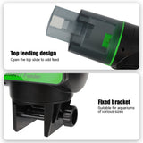 200ML LCD Display 2 in 1 Manual and Smart Adjustable Automatic Aquarium Timer Feeder Digital Fish Tank