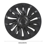 High Hardness Symmetrical Easy Install Wheel Hub Full Rim Cover Scratch Proof for