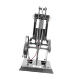 Diesel Model Internal Combustion Engine - Stainless Steel Educational Toy for Physics Class, Lab Teaching Tool for DIY Students