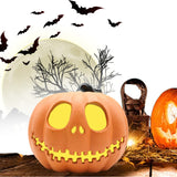 LED Lantern Decor Light Up Pumpkin Plastic Flashing Battery Operated for Halloween Indoor/Outdoor Decorations