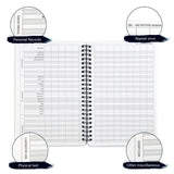 Achieve Your Fitness Goals with This A5 Training Planning Note Book - Weight Loss, Bodybuilding, Gym