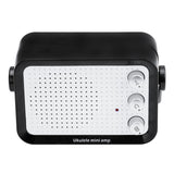 BELCAT Mini Guitar Amplifier Amp Speaker 3W With 6.35Mm Input 1/4 Inch Headphone Output Supports Volume Tone Adjustment