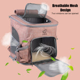 Portable Cat Carrier Bags For Dogs Carrier Bags Puppy Cat Backpack Oxford Cloth Mesh Pet Bag Outdoor Use