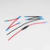 DIY Pre Wired Switch Dual USB Cigarette Lighter 4.2A 4in1 Panel Mount Socket Car Voltmeter