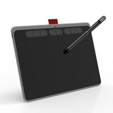 9x5 inches Graphics Drawing Tablet Ultra-thin Art Creation Sketch with Battery-free Stylus 8 Pen Nibs 8192 Levels Pressure
