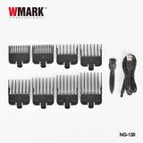 2024 WMARK NG-138 New Clipper Oil Head Electric Clippers Hot Selg Charging Base Hair Trimmer for Men