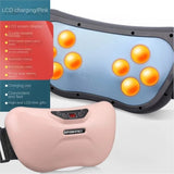 Abdominal massager knead belly belt gastrointestinal peristalsis kneading automatic vibration relaxation instrument warm