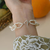 Women's Natural Freshwater Pearl Bracelet